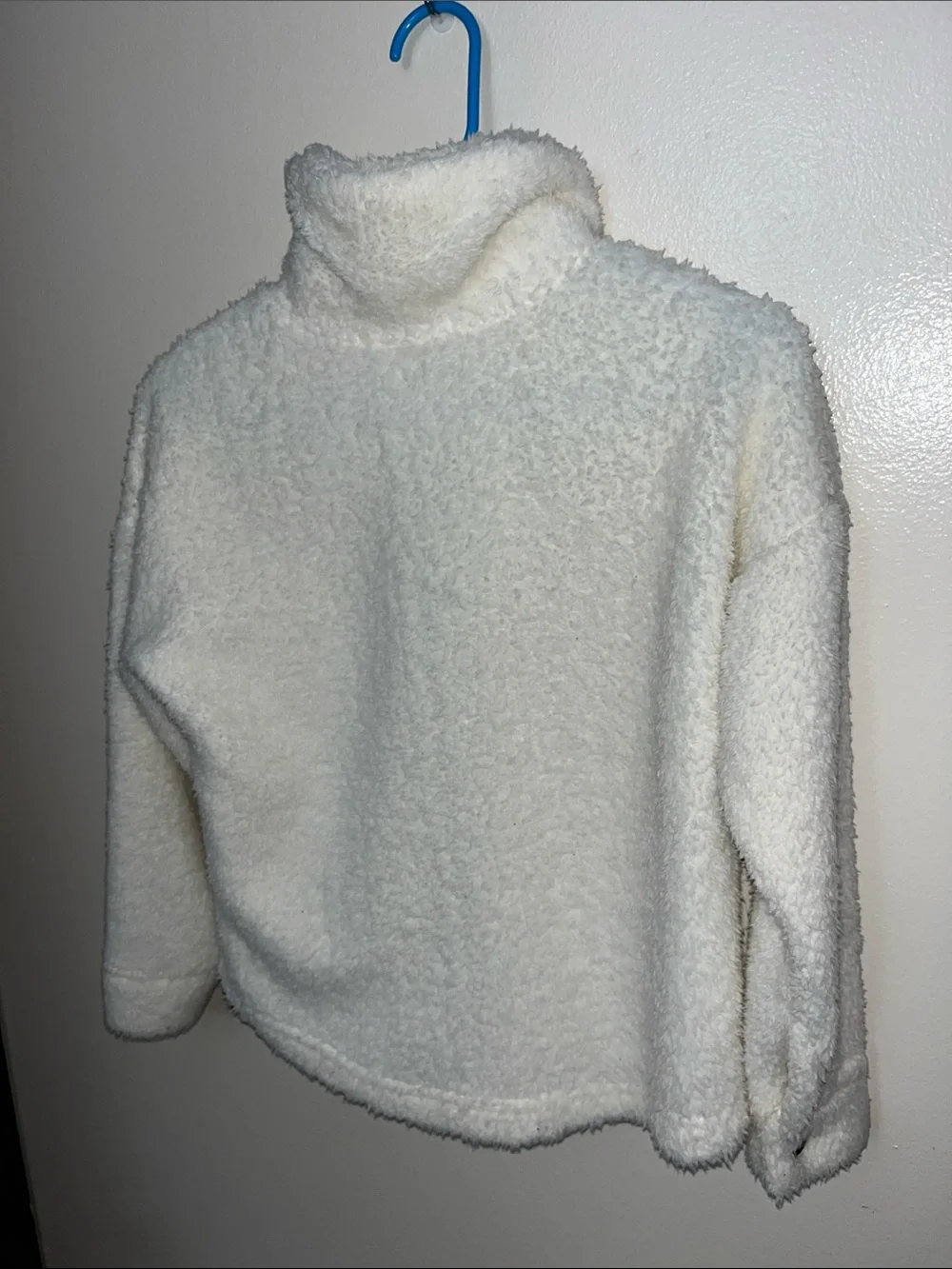 Sincerely Jules Cream Sherpa Button-Up Kids Jacket